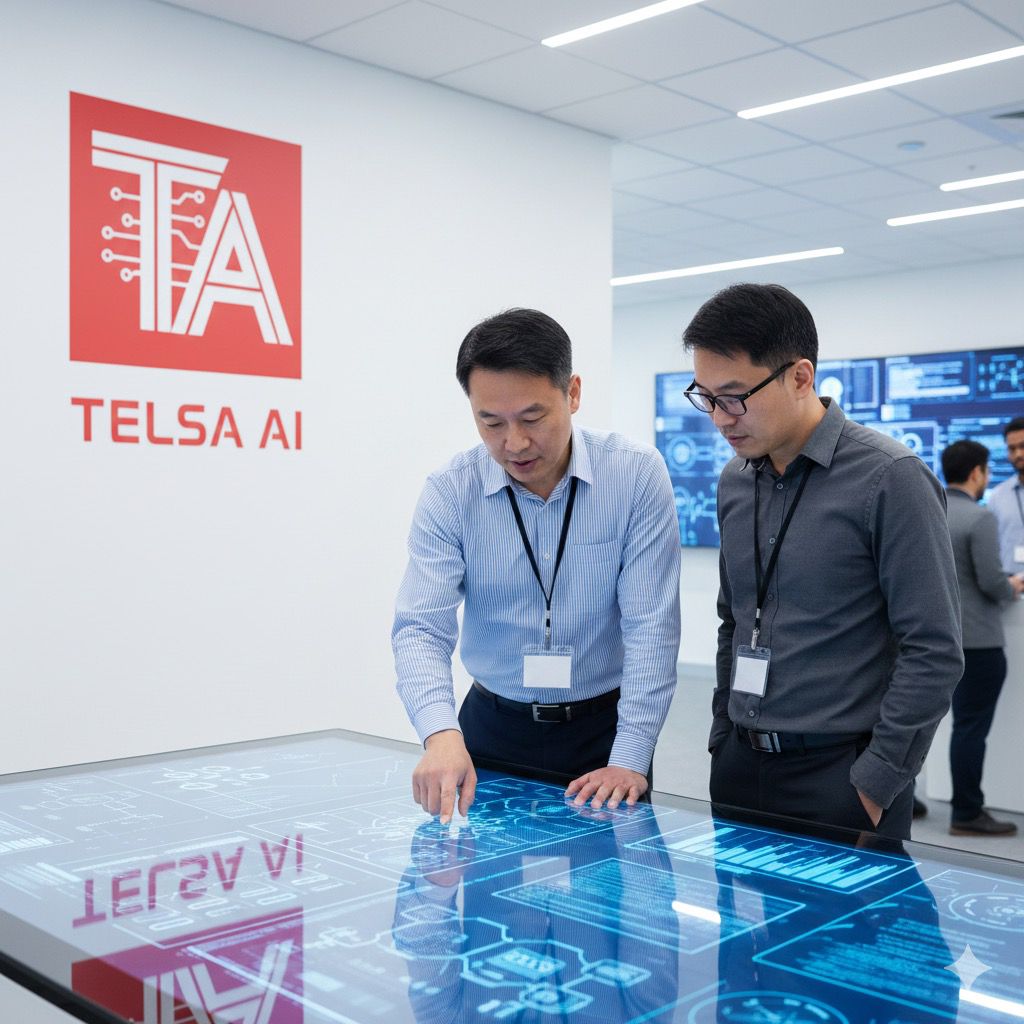 Data scientists reviewing complex charts